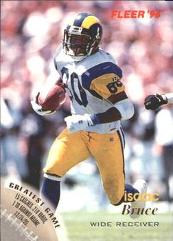 Isaac Bruce St. Louis Rams 1996 Fleer NFL #115